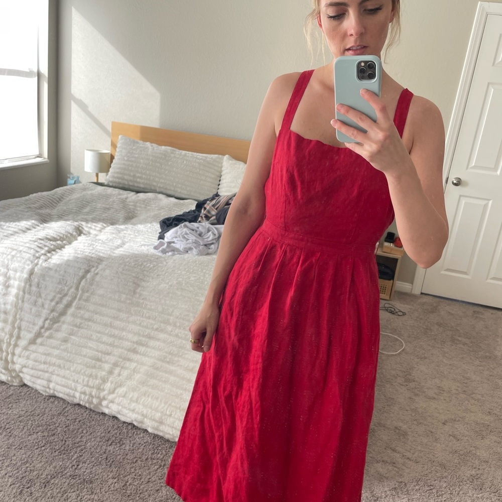 Reformation Scarlet Midi Dress